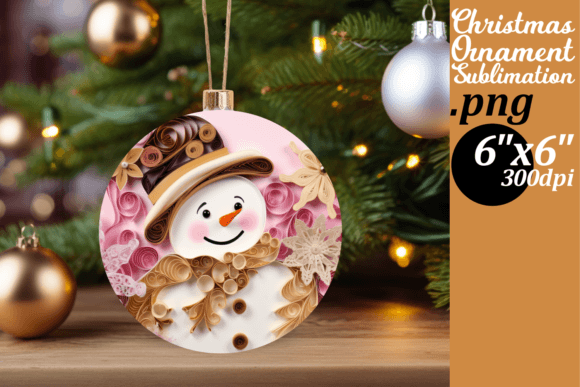 Complete 3D Holiday Ornament Set