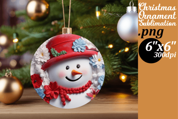 Evaluating 3D Snowman Holiday Delights for Sublimation Projects